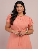 Vestido Longo Lisie com Cinto / Elegância para Todas as Ocasiões!