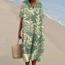 Rovena - Vestido de Verão com Estampa Vintage