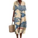 Rovena - Vestido de Verão com Estampa Vintage