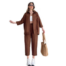 Conjunto Elisa Calça + Camisa Manga Longa / Perfeito para Qualquer Momento