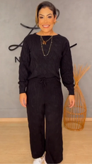 Conjunto Santinni em Tricot | Blusa + Calça [PROMOÇÃO OUTONO INVERNO]