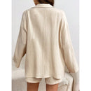 Conjunto Laura Manga Longa em Linho de Algodão | Estilo e Beleza para Seus Dias