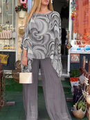 Conjunto Calça e Blusa Lauren - Elegância e Sofisticação para a Mulher Moderna